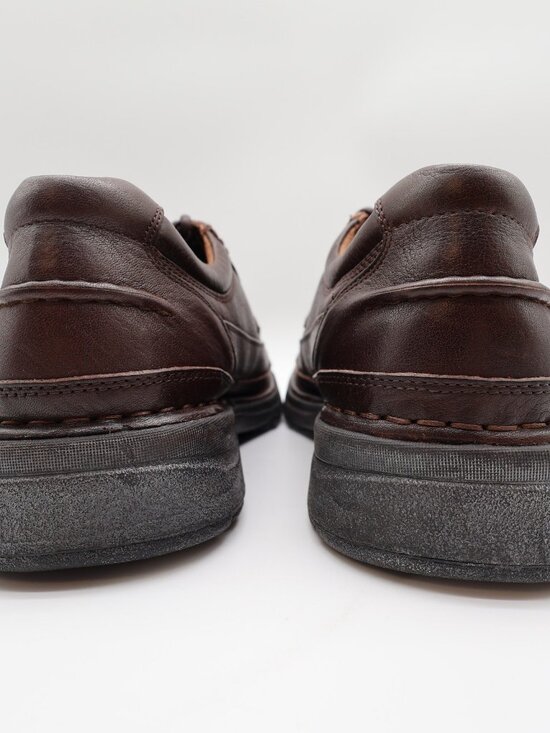 Hush Puppies Summit Persimmon Mens 8.5 Brown Leather Casual Oxfords main image 12